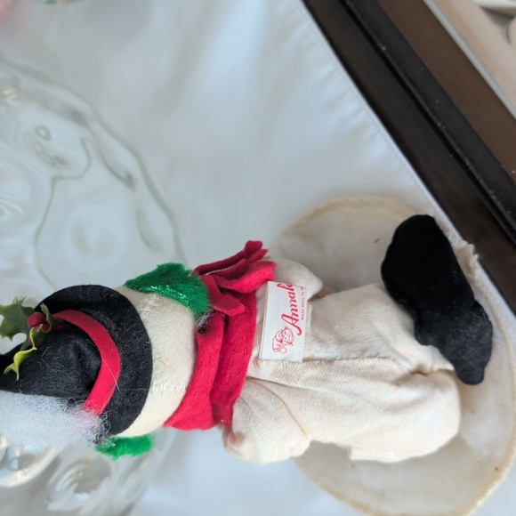 Vintage Anna Lee Snowman 1982 - Picture 3 of 4